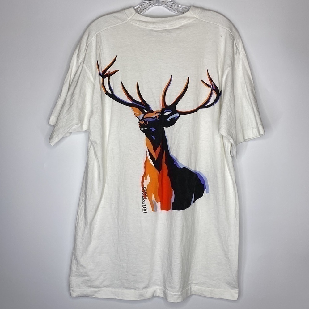 Vintage Fruit Of The Loom Almighty Buck Single Stitch Tshirt XL